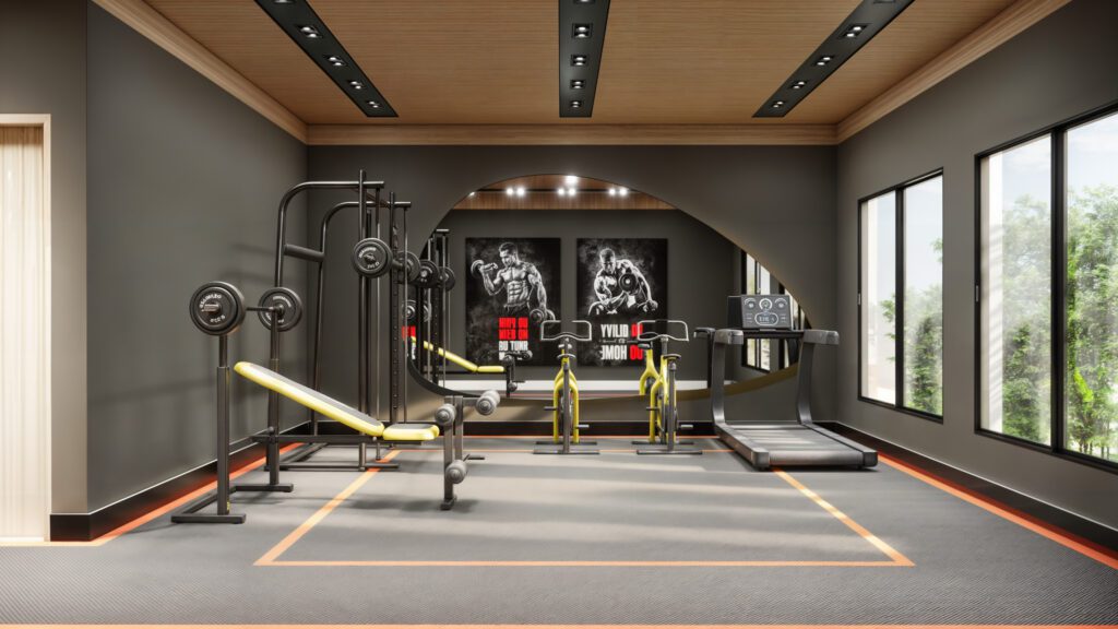Salle de Sport à la Résidence Salih