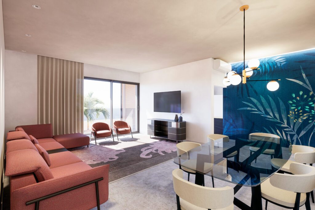 Séjour F3 appartement à vendre