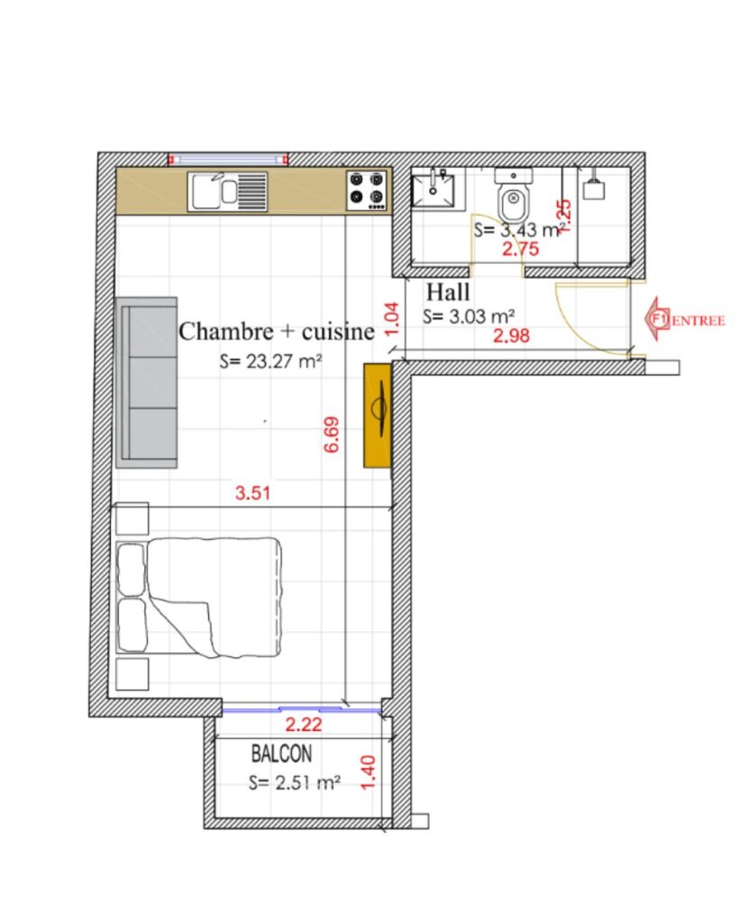 F1 AA 36,70 m²