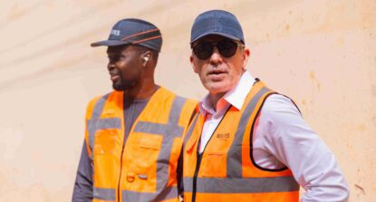 visite terrain yoann choin joubert à dakar