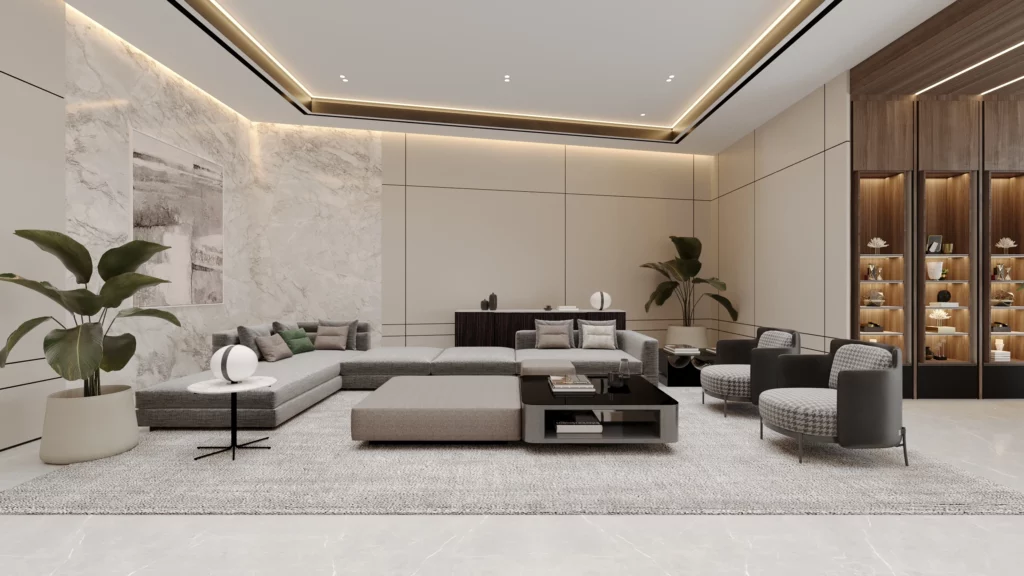 Hall de la Résidence Samira aux Almadies, Dakar