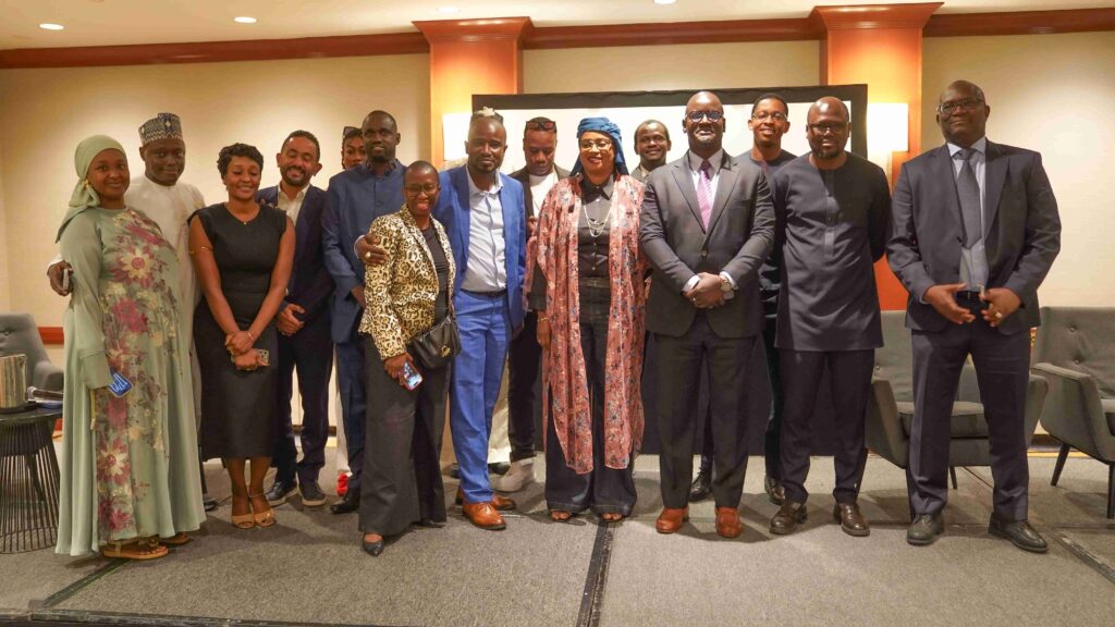 intervenants lors de l'évenement build africa expo à new york